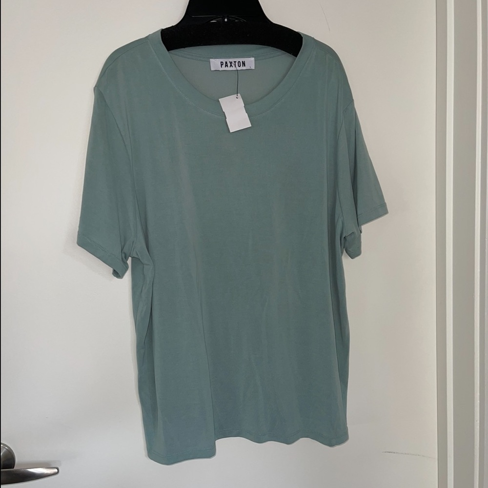 🆕 Paxton Basic Loose Crew Neck Tee